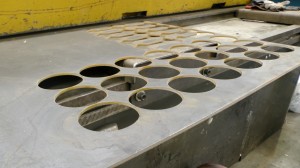 Waterjet cuttting 